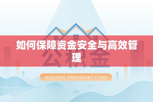 莒县如何保障资金安全与高效管理