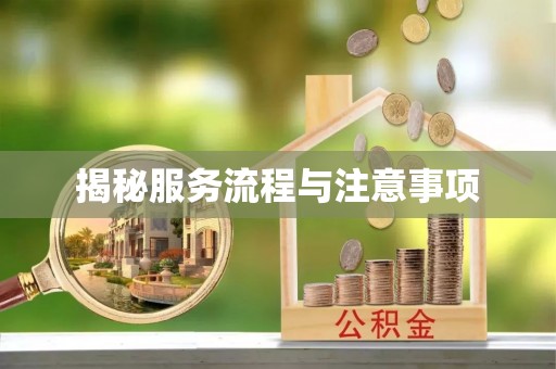 莒县揭秘服务流程与注意事项