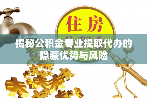 莒县揭秘公积金专业提取代办的隐藏优势与风险