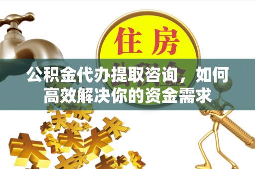 莒县公积金代办提取咨询，如何高效解决你的资金需求