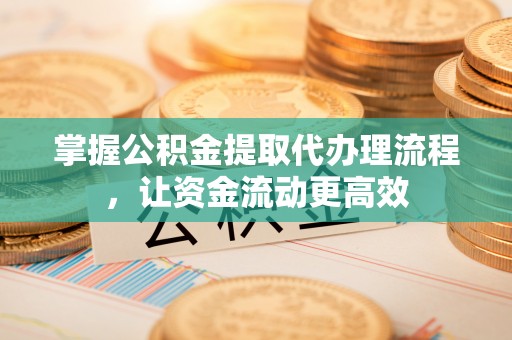 莒县掌握公积金提取代办理流程，让资金流动更高效