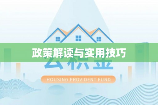 莒县政策解读与实用技巧