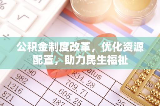 莒县公积金制度改革，优化资源配置，助力民生福祉