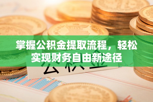 莒县掌握公积金提取流程，轻松实现财务自由新途径