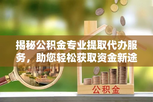 莒县揭秘公积金专业提取代办服务，助您轻松获取资金新途径