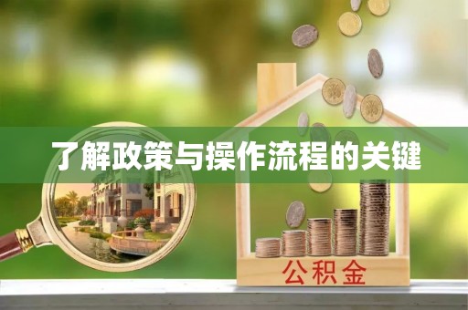 莒县了解政策与操作流程的关键