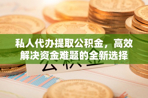 莒县私人代办提取公积金，高效解决资金难题的全新选择